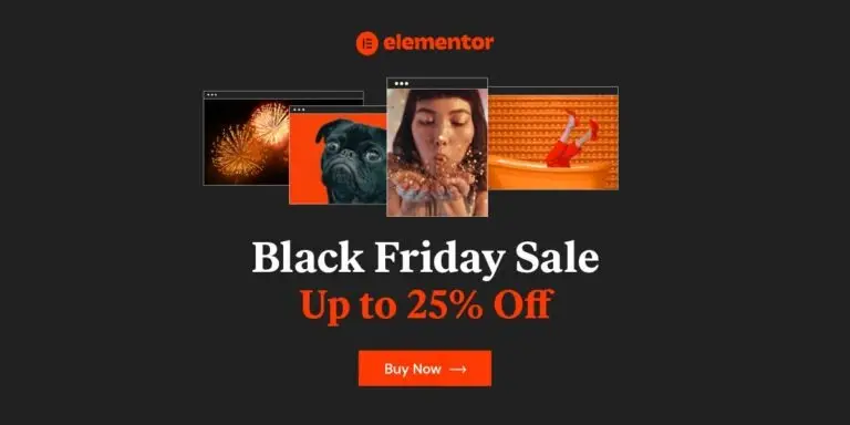 Elementor Pro Black Friday 2020