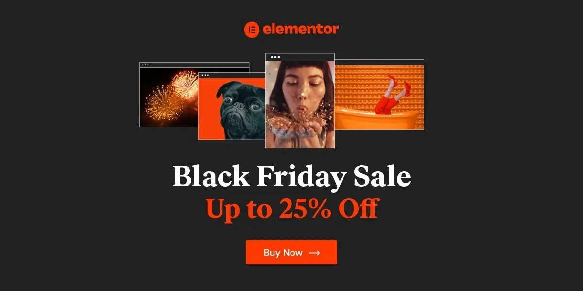 Elementor Pro Black Friday 2020